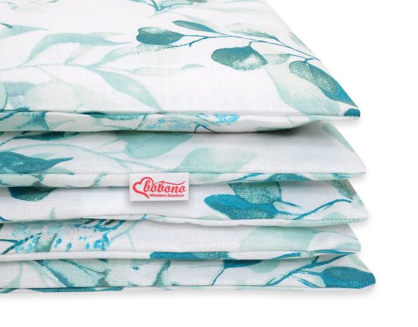 Baby cotton bedding set 2-pcs 120x90 cm- eucaliptus mint - Image 2