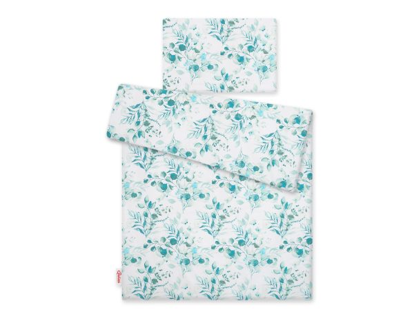 Baby cotton bedding set 2-pcs 120x90 cm- eucaliptus mint - Image 3