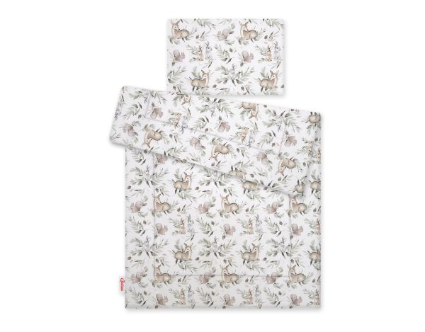 Bedding set 2-pcs with filling 135x100 cm - woodland olive - Image 2