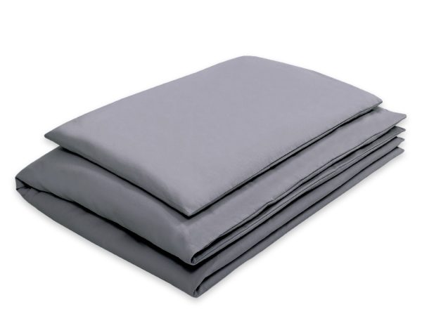 Bedding set 2-pcs- Hanging Hearts anthracite - Image 2