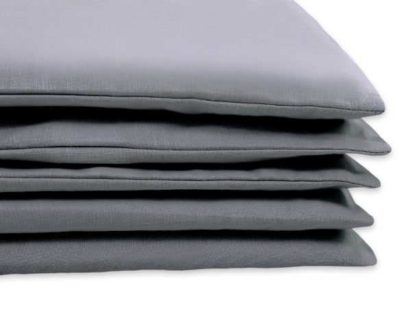 Bedding set 2-pcs- Hanging Hearts anthracite - Image 4