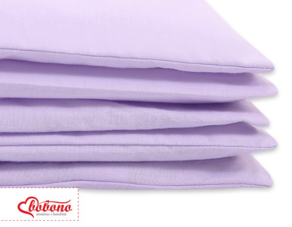 Bedding set 2-pcs- Hanging Hearts lilac - Image 2