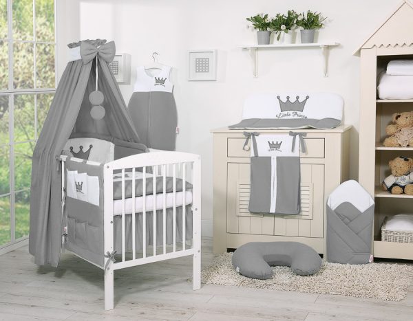 Canopy made of fabric- Little Prince/Princess anthracite - Image 3