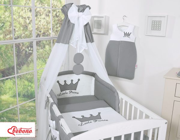Canopy made of Chiffon- Little Prince/Princess anthracite - Image 3