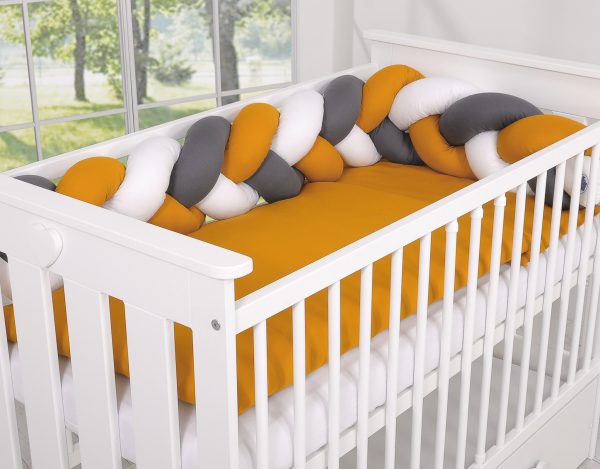 Knot bumper- white-honey yellow-anthracite - Image 3