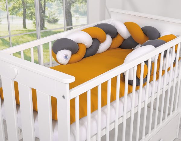 Knot bumper- white-honey yellow-anthracite - Image 4