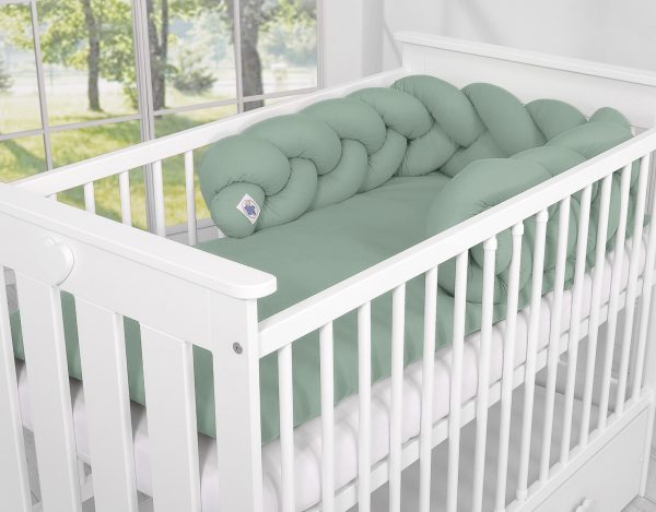 Knot bumper- pastel green - Image 2