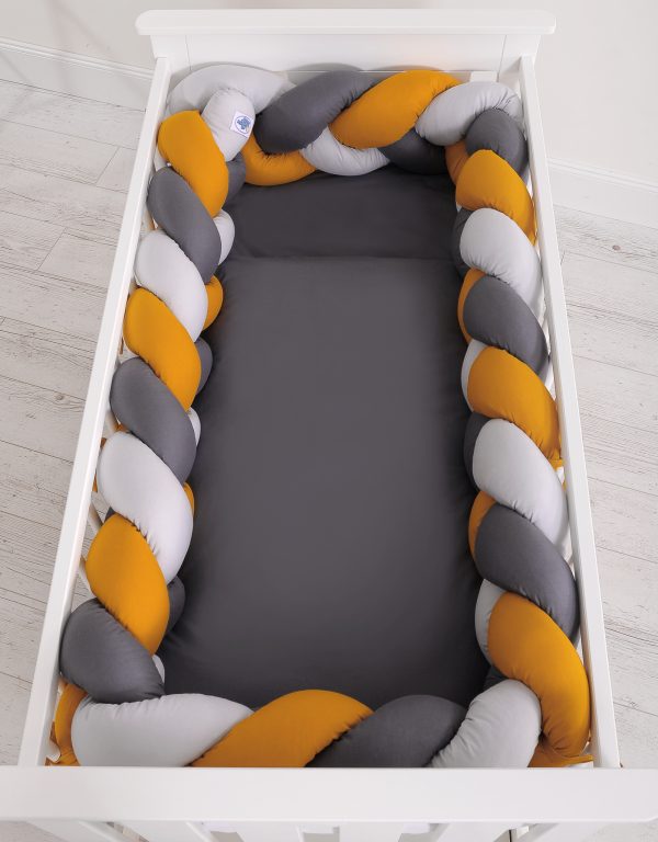 Knot bumper XXL- gray-honey yellow-anthracite - Image 2