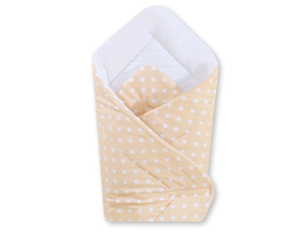 Babynest - white dots on beige