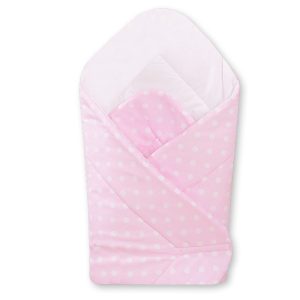 Babynest - white dots on pink