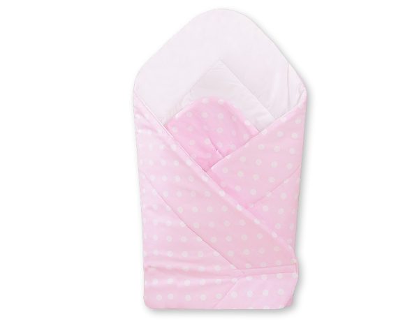 Babynest - white dots on pink