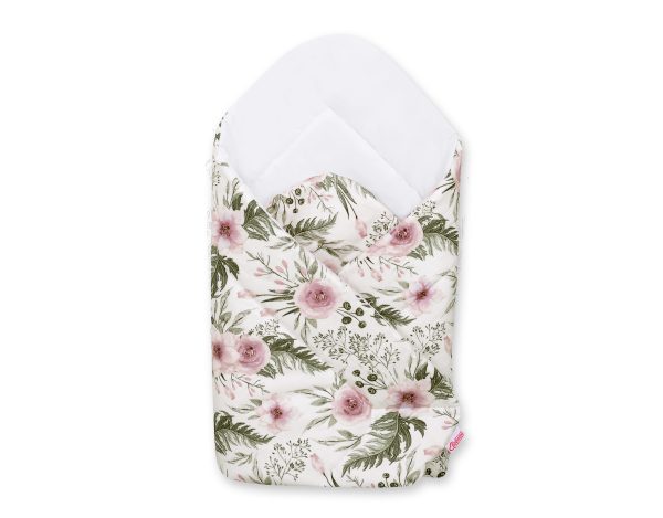 Baby nest - peony flower pink/white