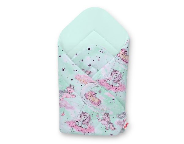 Baby nest - unicorn mint/mint