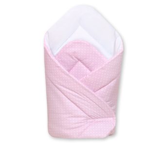 Babynest - white polka dots on pink