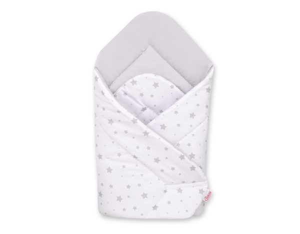 Baby nest - mini gray stars