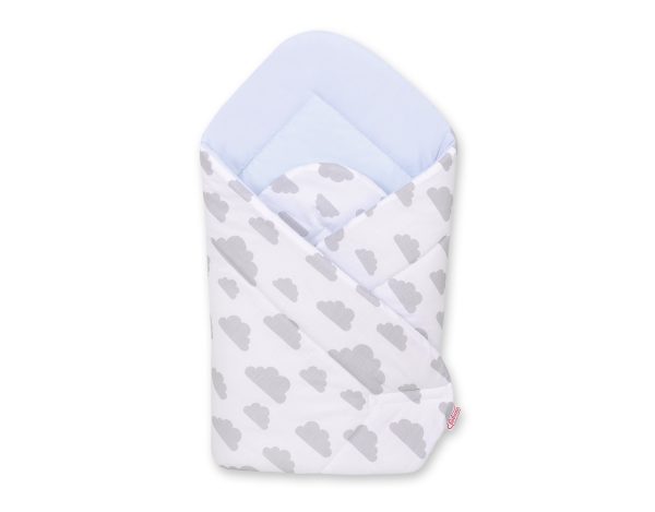 Baby nest - clouds gray/blue