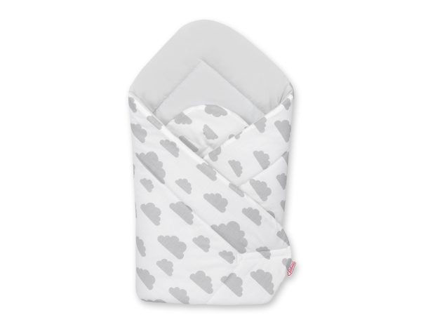 Baby nest - clouds gray/gray