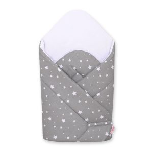 Baby nest with stiffening - mini stars white