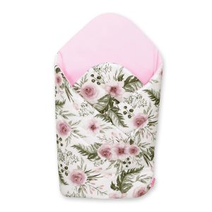Baby nest with stiffening - peony flower pink