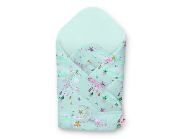 Baby nest with stiffening - moons mint