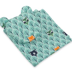 Duvet with pillow Teddy - 2pcs set - mint forest