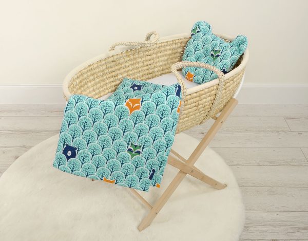 Duvet with pillow Teddy - 2pcs set - mint forest - Image 4