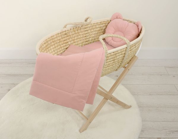 Blanket with pillow - 2pcs set - pastel pink - Image 3
