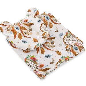 Duvet with pillow Teddy - 2pcs set - dream catchers white