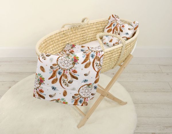 Duvet with pillow Teddy - 2pcs set - dream catchers white - Image 2
