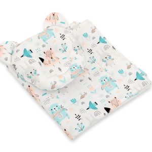 Duvet with pillow Teddy - 2pcs set - blue teddy bears