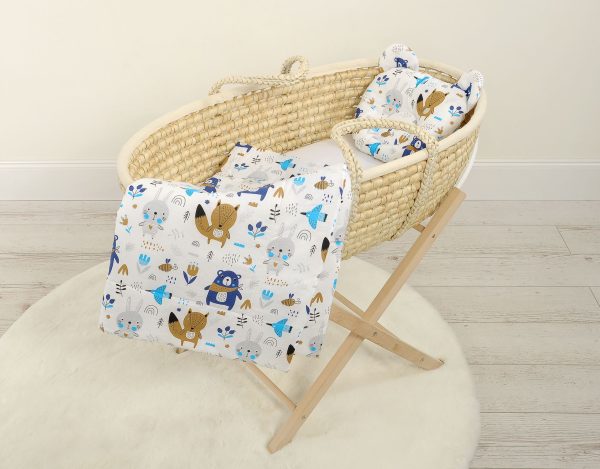 Duvet with pillow Teddy - 2pcs set - navy blue bears - Image 6