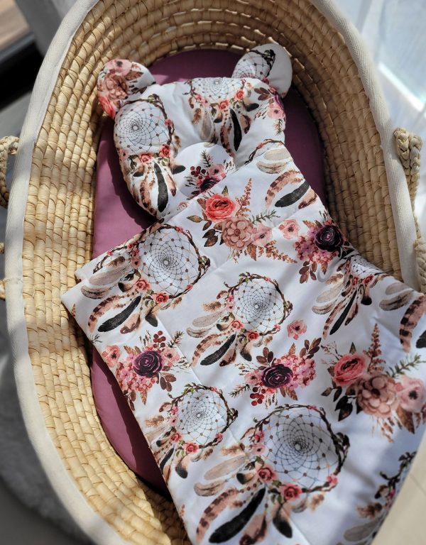 Duvet with pillow Teddy - 2pcs set - flower dream catchers - Image 7