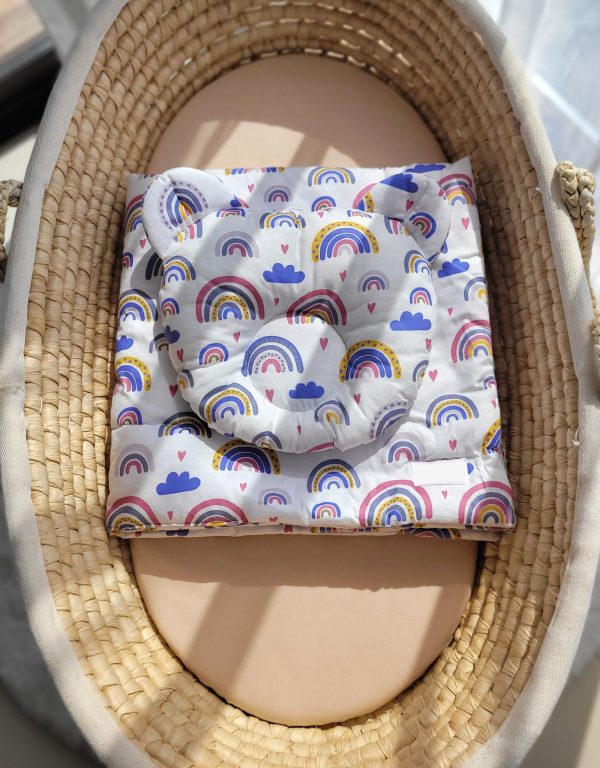Duvet with pillow Teddy - 2pcs set - rainbow - Image 4