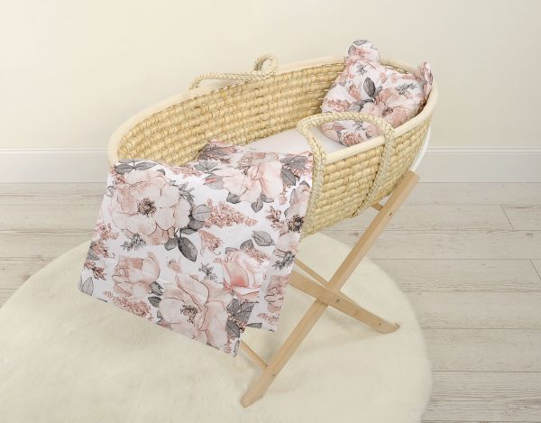 Duvet with pillow Teddy - 2pcs set - sepia roses - Image 6