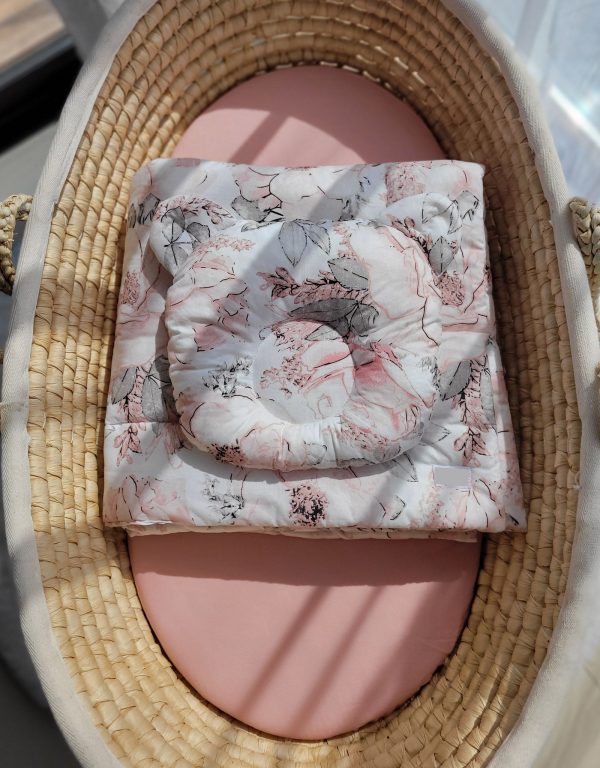 Duvet with pillow Teddy - 2pcs set - sepia roses - Image 2