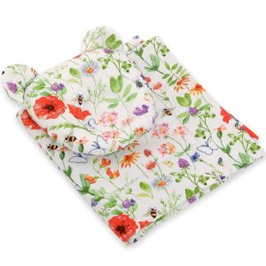 Duvet with pillow Teddy - 2pcs set - meadow