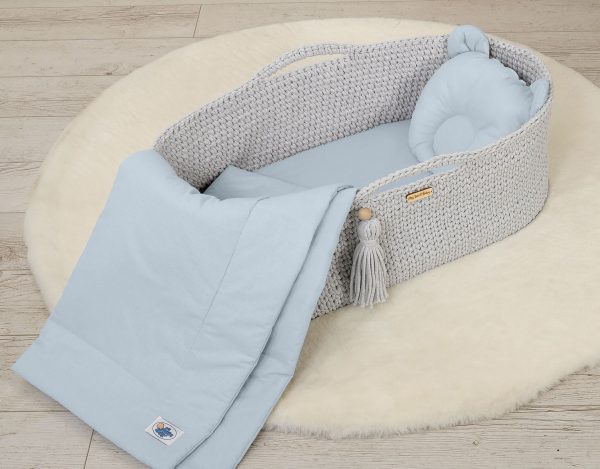 Blanket with pillow - 2pcs set - blue - Image 5