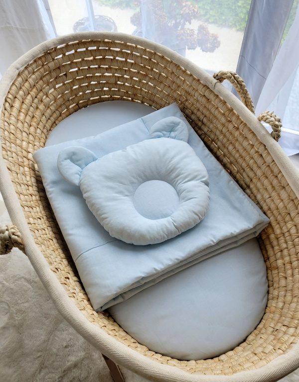 Blanket with pillow - 2pcs set - blue - Image 4
