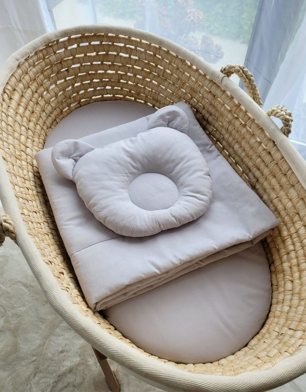 Blanket with pillow - 2pcs set - gray - Image 5
