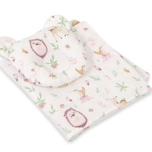 Duvet with pillow Teddy - 2pcs set - forest softness