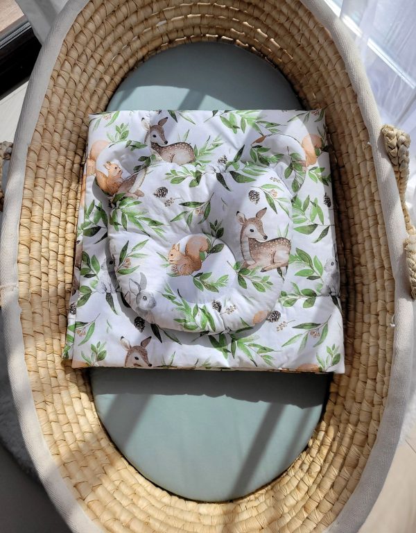 Duvet with pillow Teddy - 2pcs set - woodland green - Image 6