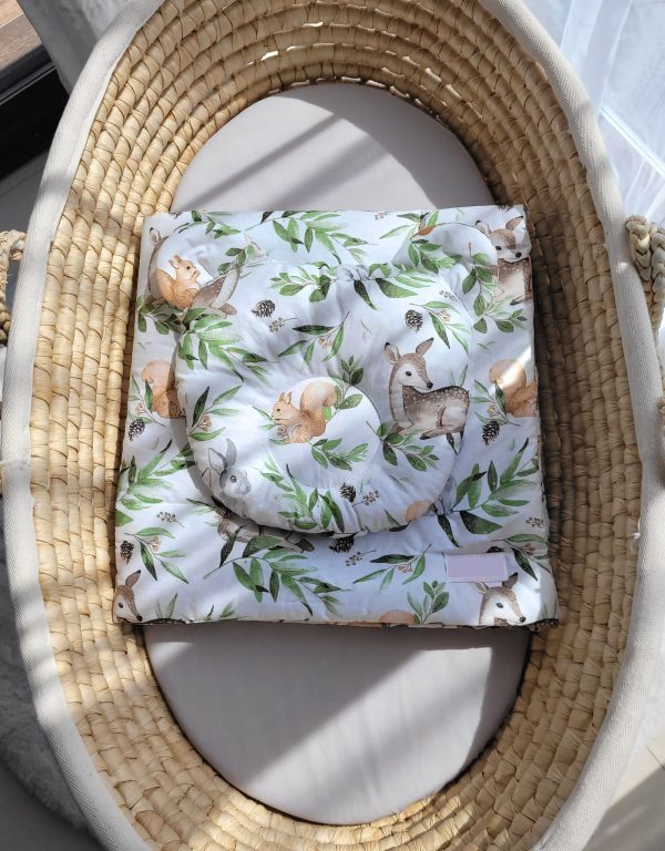 Duvet with pillow Teddy - 2pcs set - woodland green - Image 2