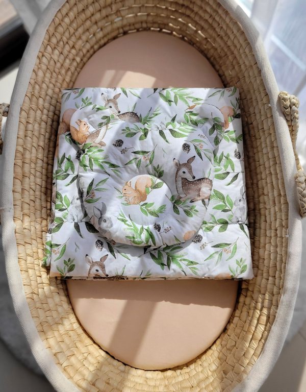 Duvet with pillow Teddy - 2pcs set - woodland green - Image 4