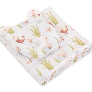 Duvet with pillow Teddy - 2pcs set - In the country