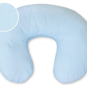 Feeding pillow- Blue strips