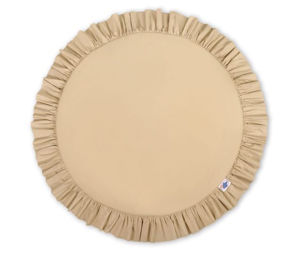Floor play mat - beige