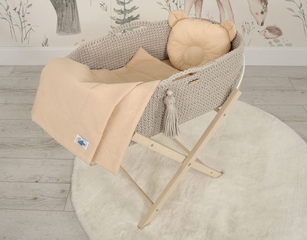 Duvet with pillow - 2pcs set - beige - Image 2