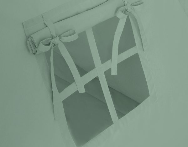 Teepee tent for kids +play mat + decorative feathers - pastel green - Image 6