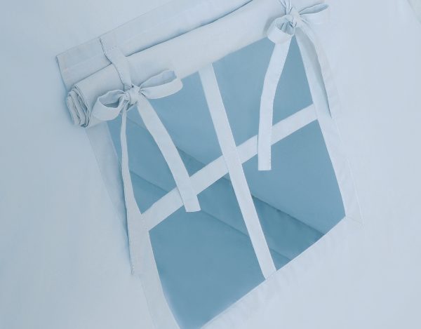 Teepee tent for kids +play mat + decorative feathers - blue - Image 6
