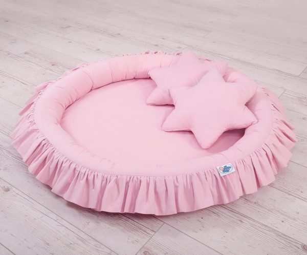 Nest with flounce - pink - Image 10